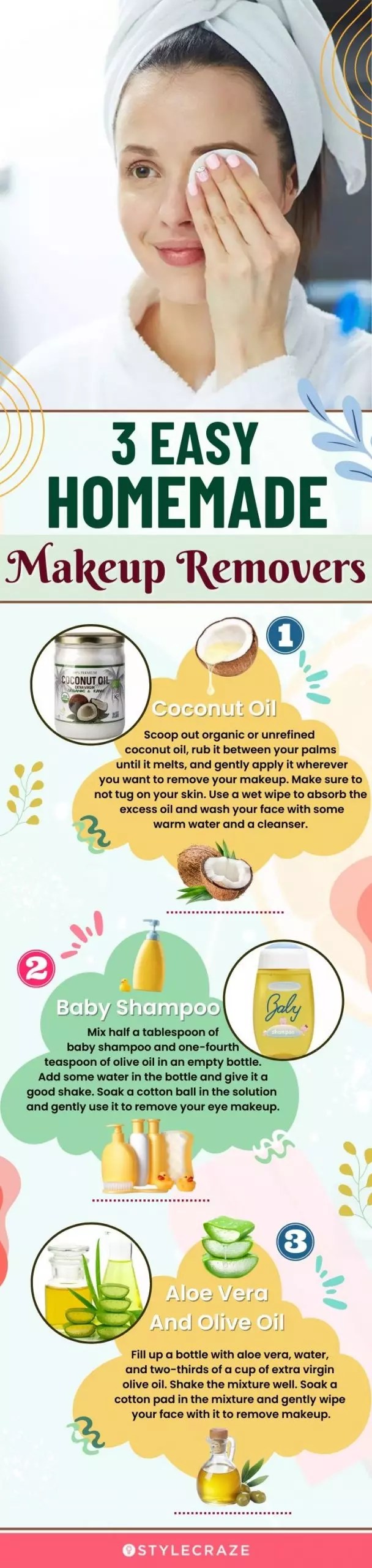 5 Best DIY Makeup Removers - Step-By-Step Tutorials (9)