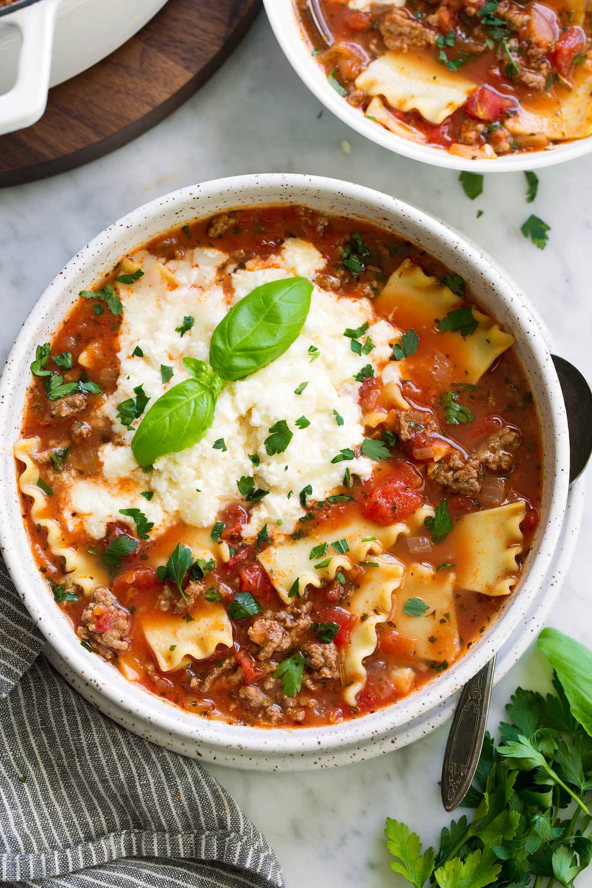 Lasagna Soup (Perfected Recipe!) - Cooking Classy (10) Lasagna Soup (Perfected Recipe!) - Cooking Classy (10)