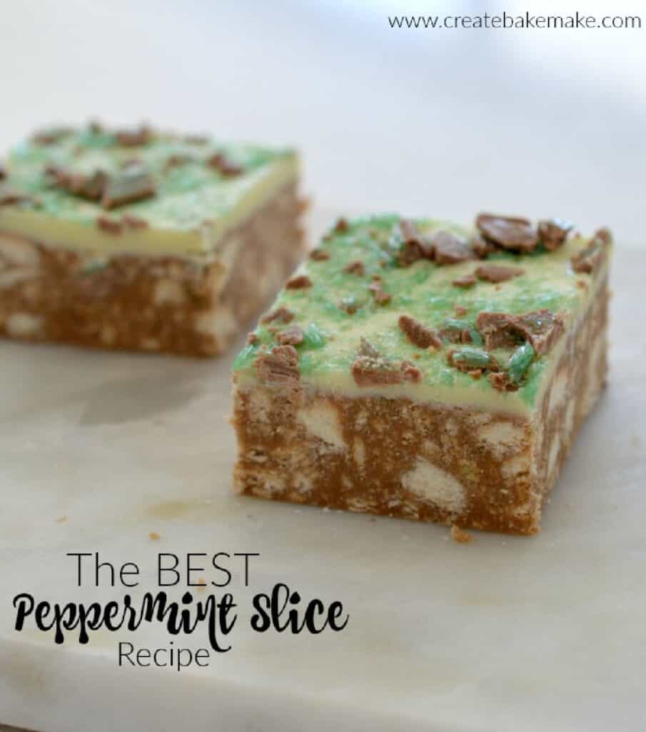 The Best No Bake Peppermint Slice Recipe (1) The Best No Bake Peppermint Slice Recipe (1)