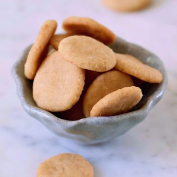 Vegan Vanilla Wafers | Gluten-Free Recipe - Elavegan (11)