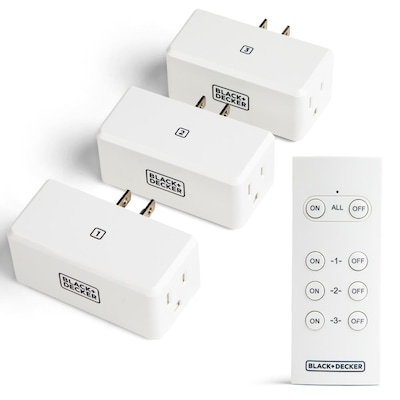 Indoor Wireless Remote Control Outlets Lamp & Light Controls
