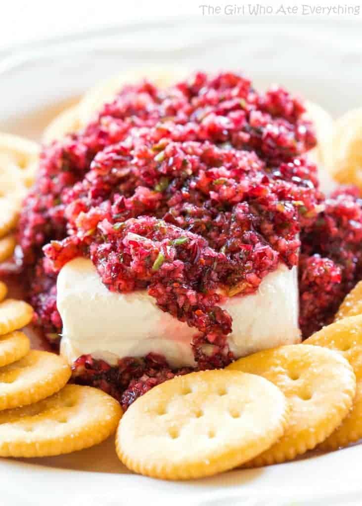 Cranberry Salsa Recipe - The Girl Who Ate Everything (1) Cranberry Salsa Recipe - The Girl Who Ate Everything (1)