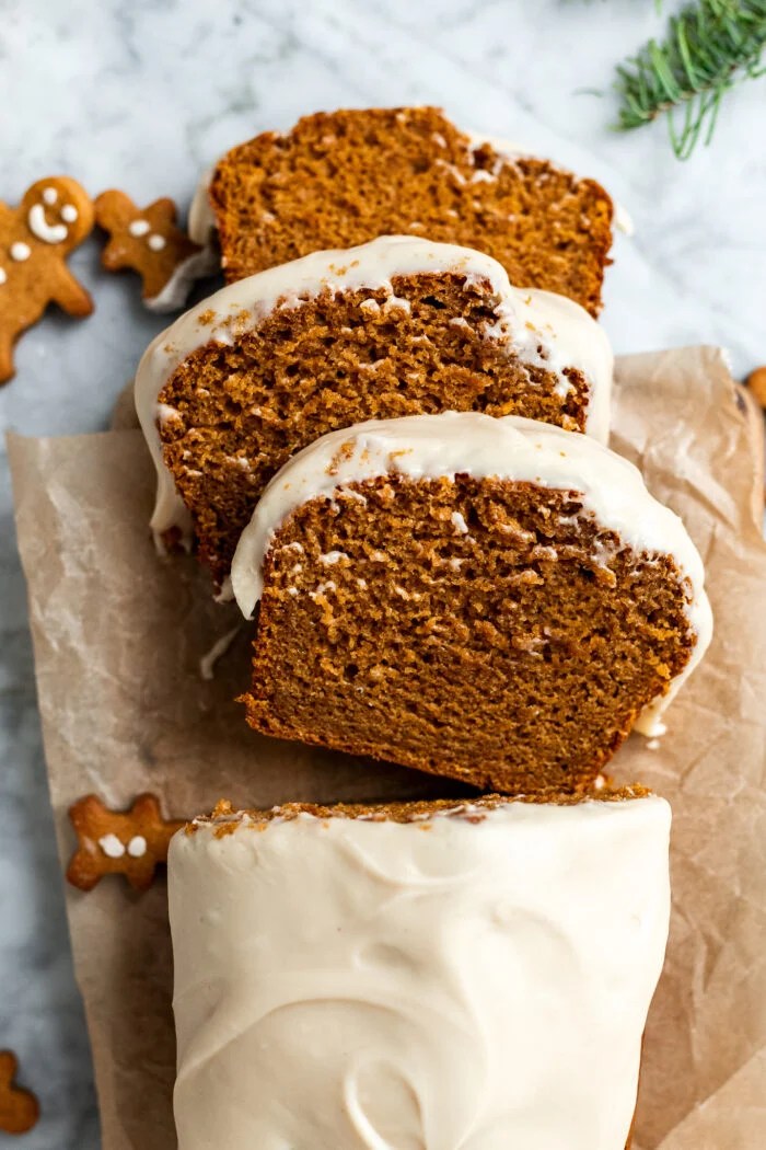 One Bowl MOIST Vegan Gingerbread Loaf Recipe (1)