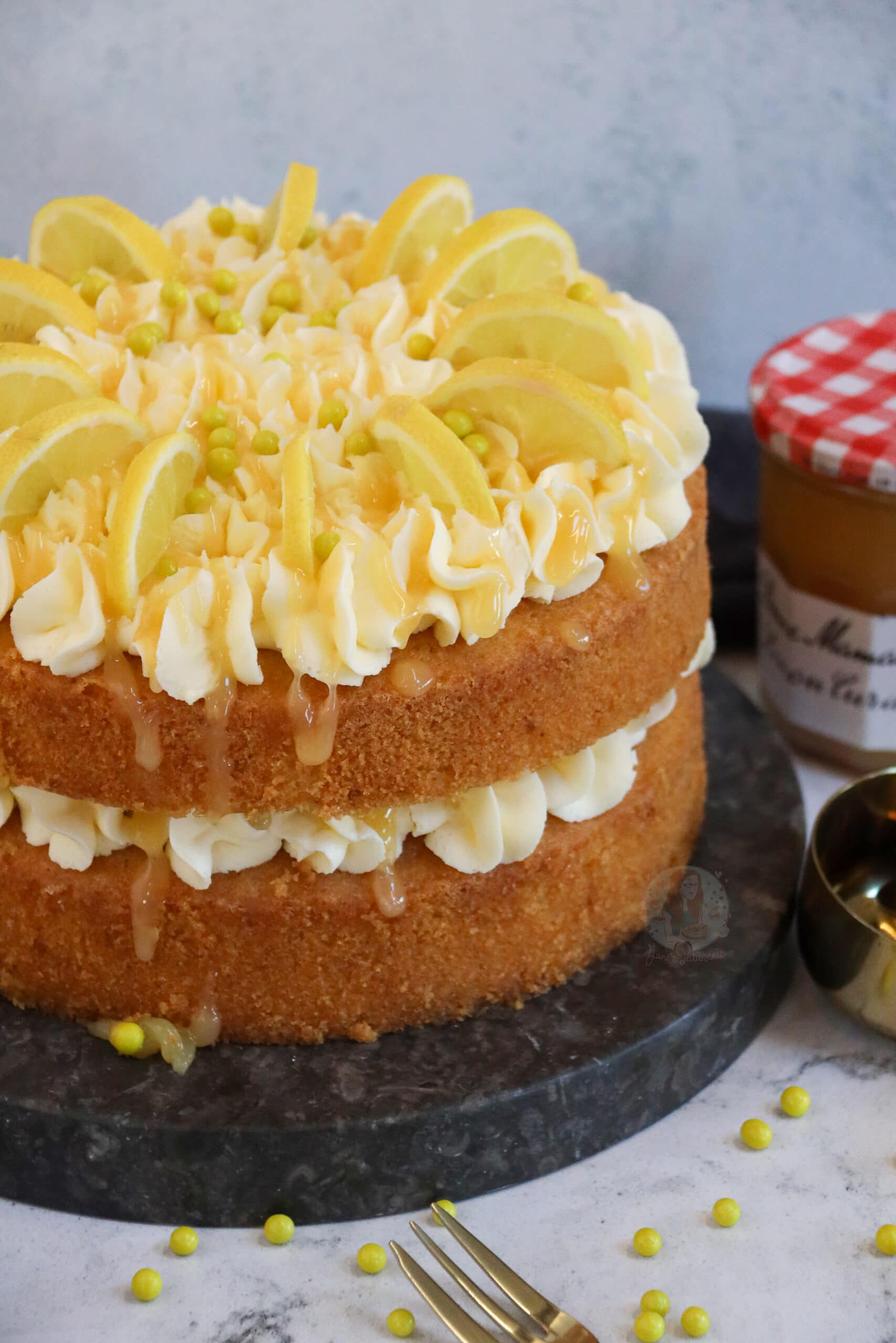 Lemon Celebration Cake! - Jane's Patisserie