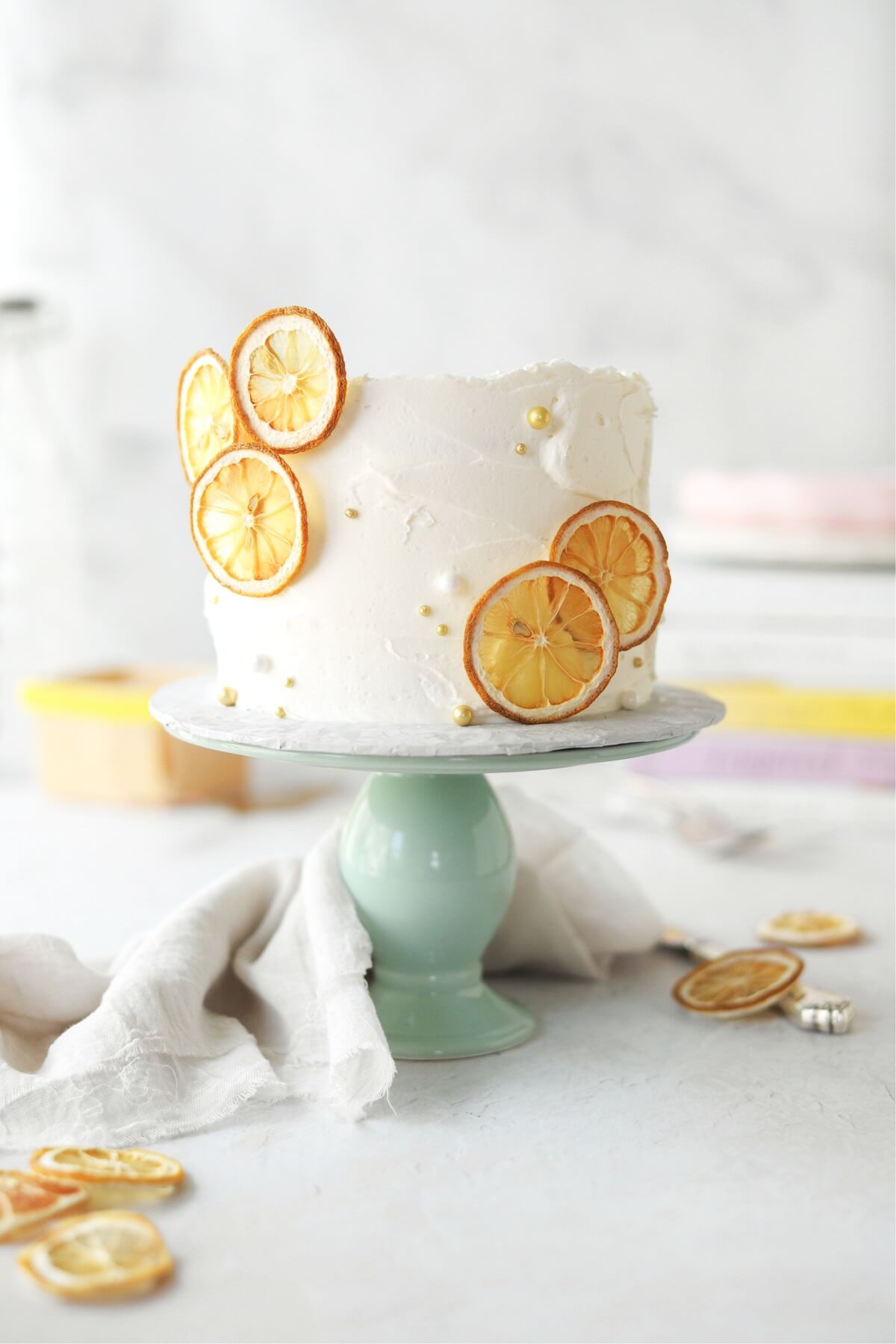 High Altitude Lemon Cake - Curly Girl Kitchen