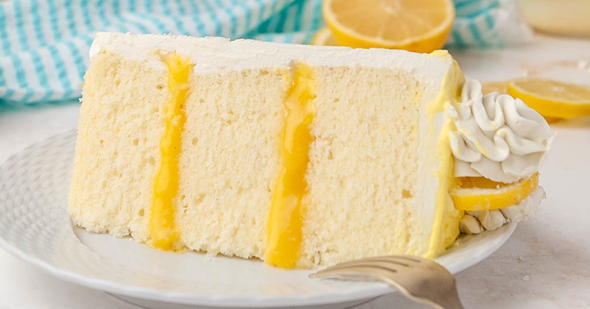 Lemon Velvet Cake Recipe - Sugar Geek Show